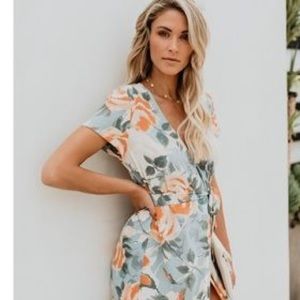 Floral maxi dress